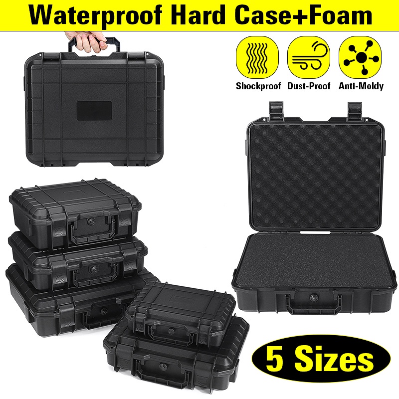 5 Sizes Protective Equipment Hard Flight Carry Case Box Camera Travel Waterproof Case Shopee