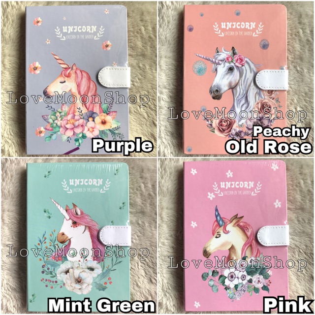 Unicorn In The Garden My Little Notebook Shopee Philippines