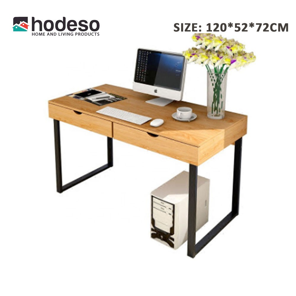 HOMEDEALS Desktop Computer Table Laptop Office Desk Study Table Simple