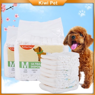 Pets✖♀♈Pet Female Dog Diaper (10PCS PER PACK) S/M/L/XL High Quality Disposable Pet Dogs Cats Diapers