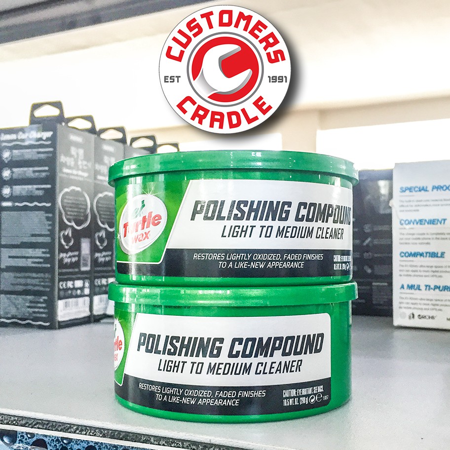Turtle Wax Polishing Compound (Light to Medium Cleaner 298 g) Shopee Philippines
