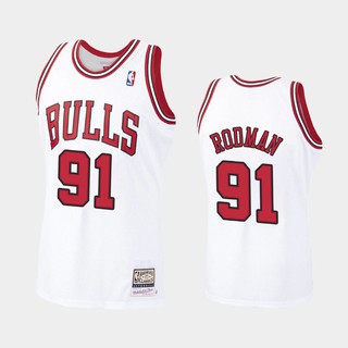 rodman jersey white