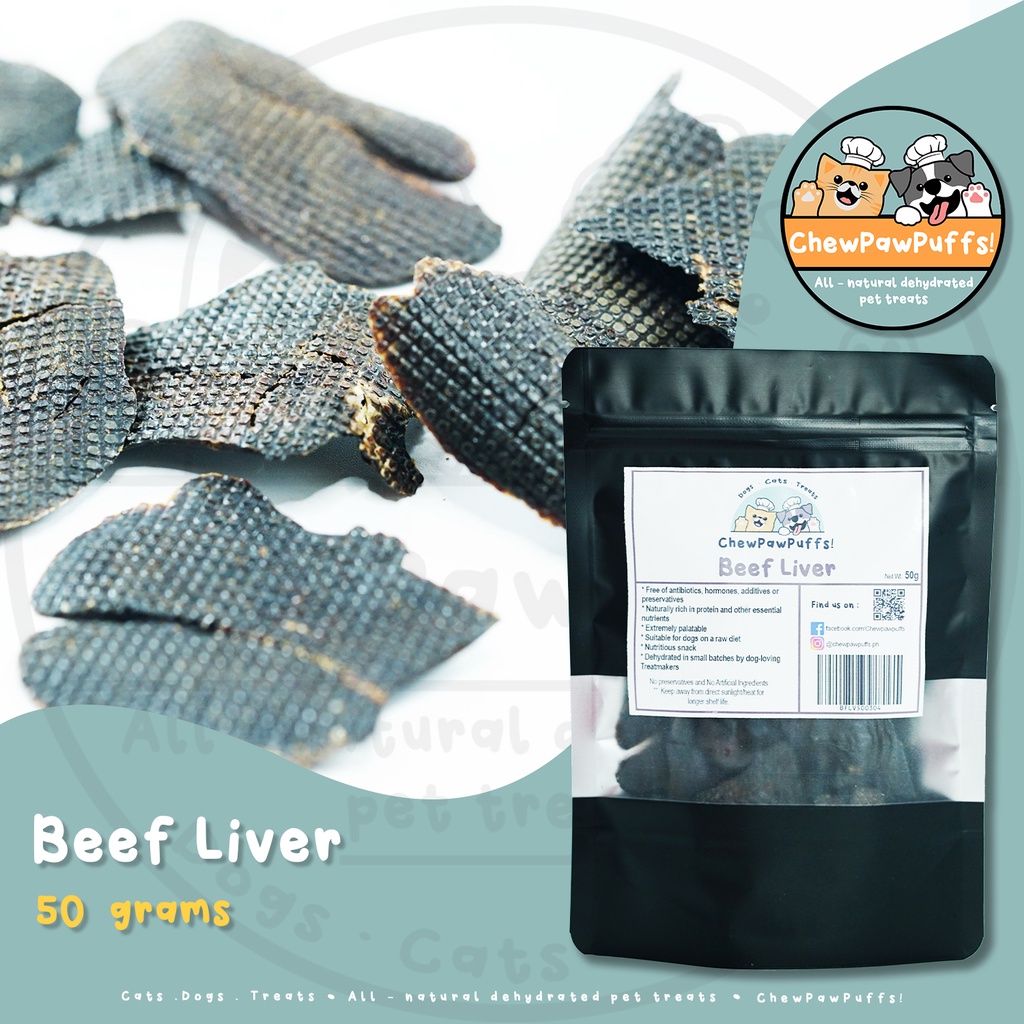 All Natural Dehydrated Beef Liver Cat and Dog treats Shopee Philippines