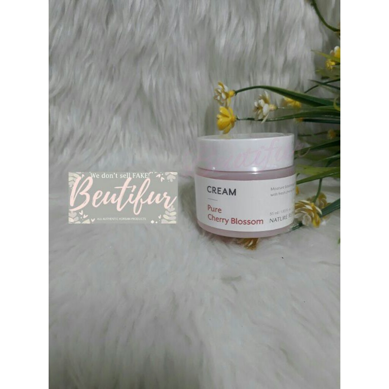 nature republic pure cherry blossom cream ingredients