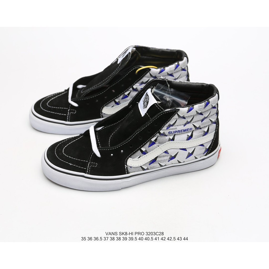 high top supreme vans