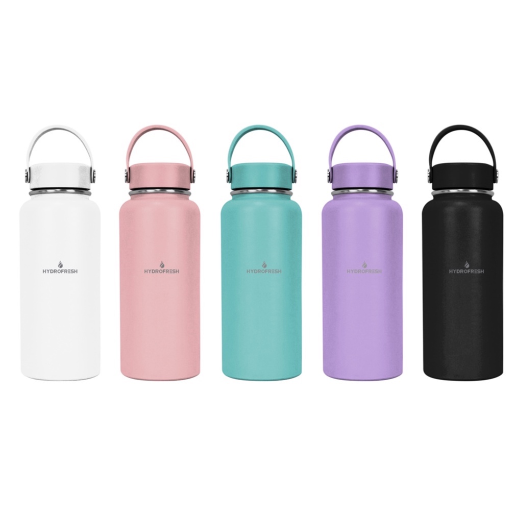 Surplus Hydrofresh Stainless Steel Tumbler With Handle 1L Pastel