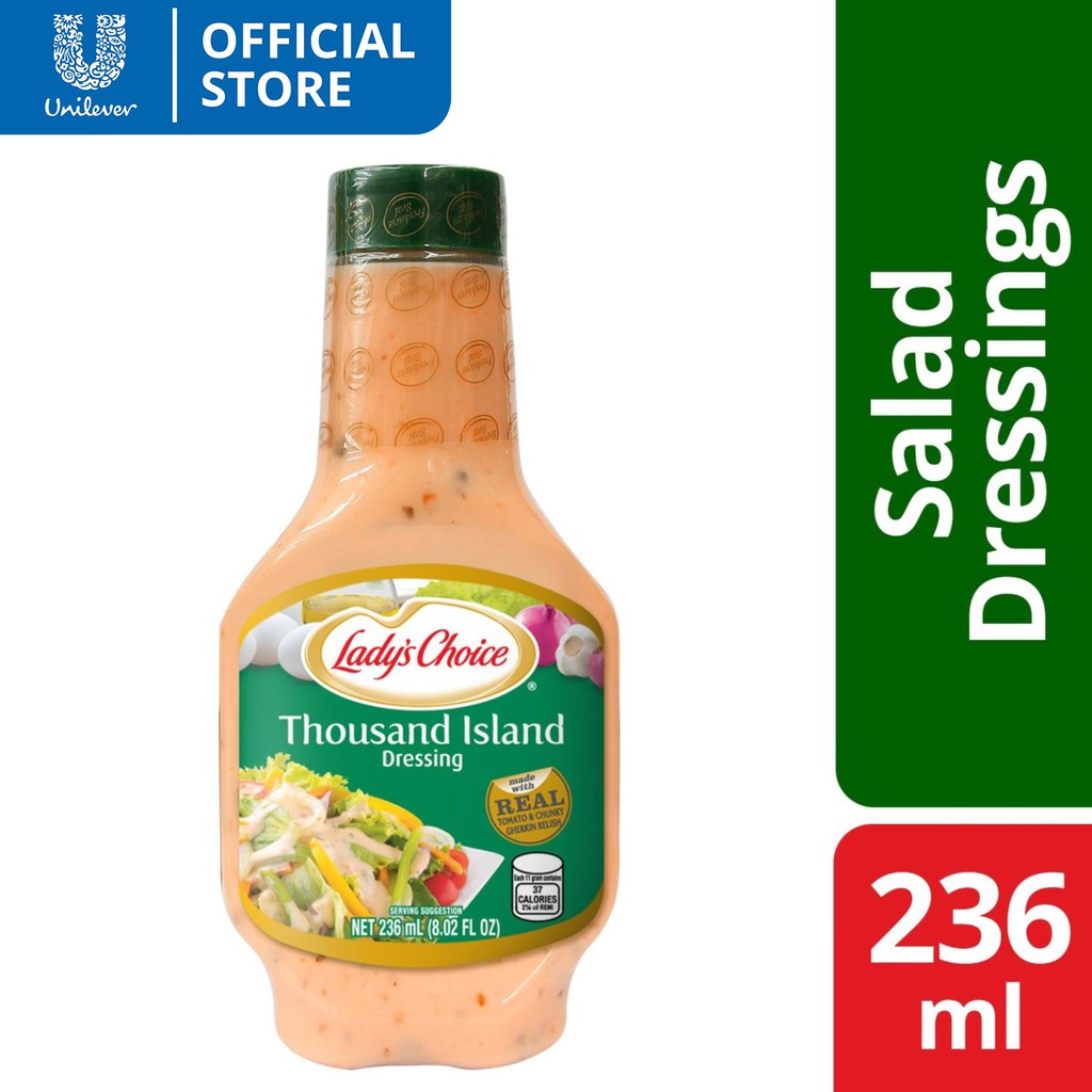 Lady's Choice Thousand Island Salad Dressing 236ml Single Shopee