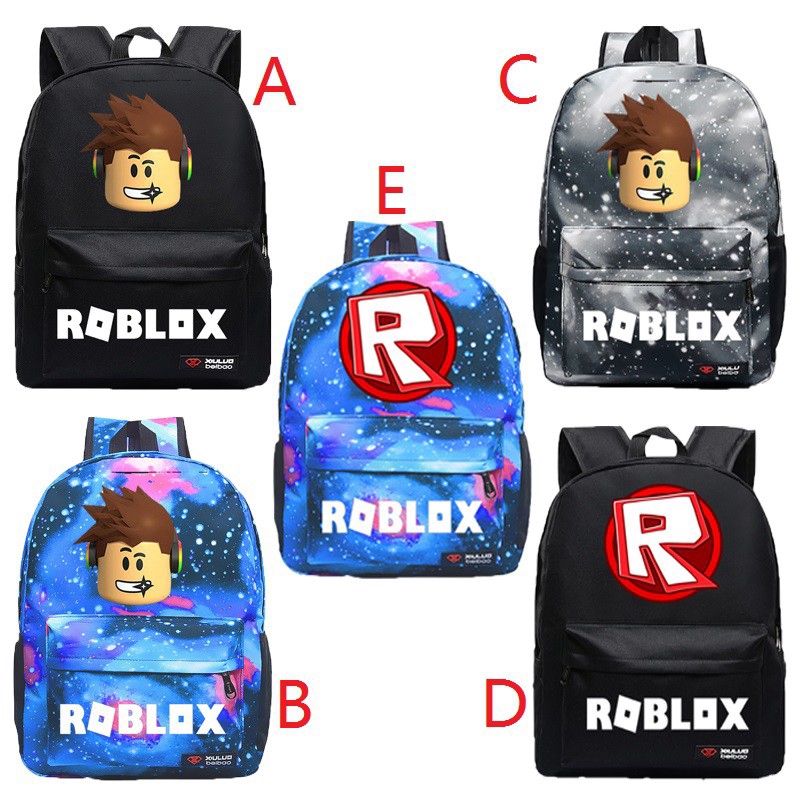Kids Roblox Schoolbag Backpack Students Bookbag Casual Bag School Bag Travel Unisex Shopee Philippines - roblox school bag philippines