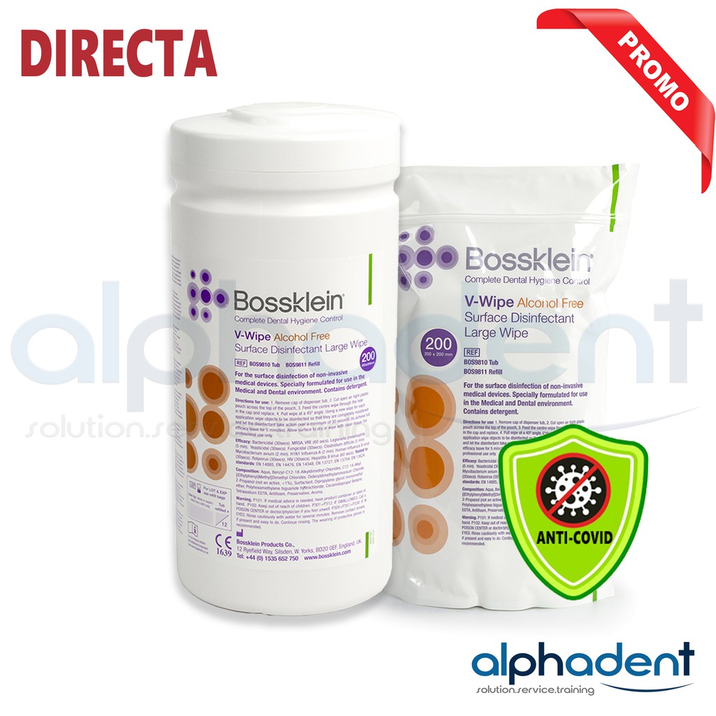 Bossklein VWipes AlcoholFree Large Shopee Philippines