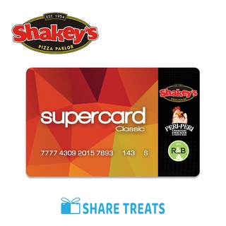 Shakey's Super Card (SMS eVoucher)