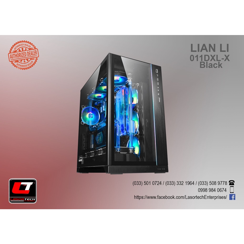 Lian Li O11 Dynamic Xl Tg Atx Full Tower Gaming Case 011dxl X Black Shopee Philippines