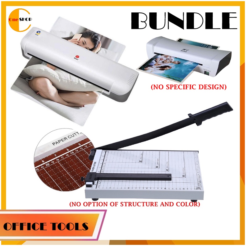 (BUNDLE) A4 Laminate Laminator Laminating Machine WITH A4 Paper Cutter
