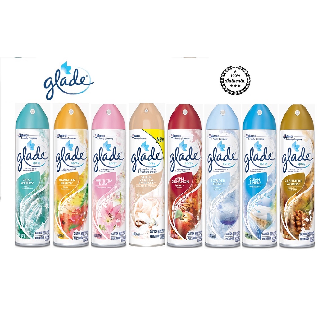 Glade Room Air freshener Spray 227g | Shopee Philippines