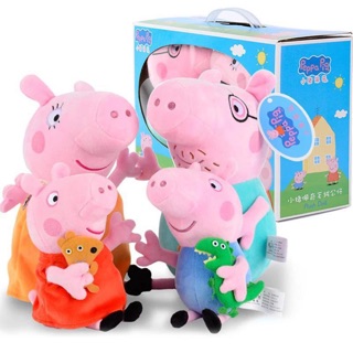 big peppa pig stuffed animal