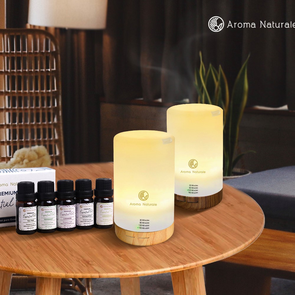 Bundle Aroma Naturale Essential Oil Diffuser Premium Essential Oils Shopee Philippines