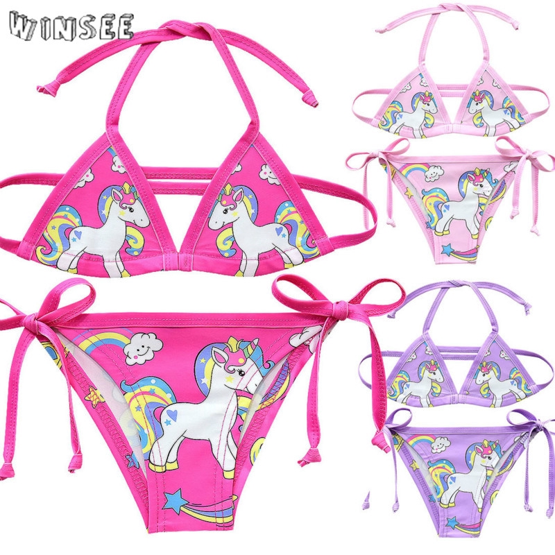 unicorn bathing suit girl