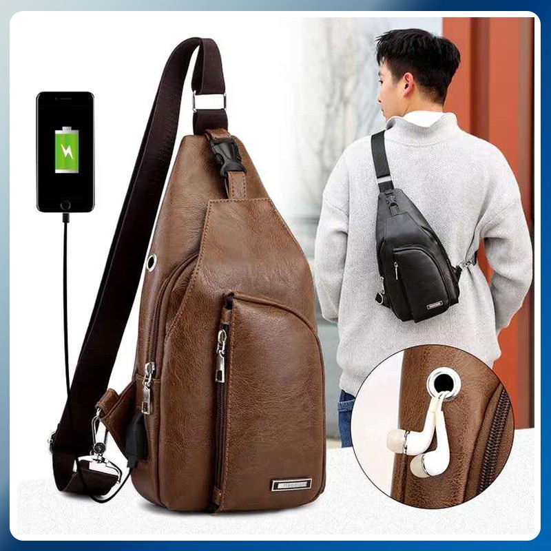 mens designer leather messenger bags