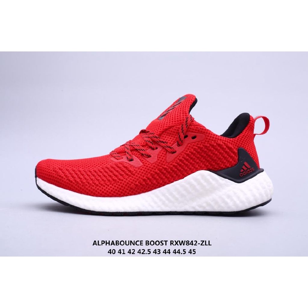 alphabounce adidas red