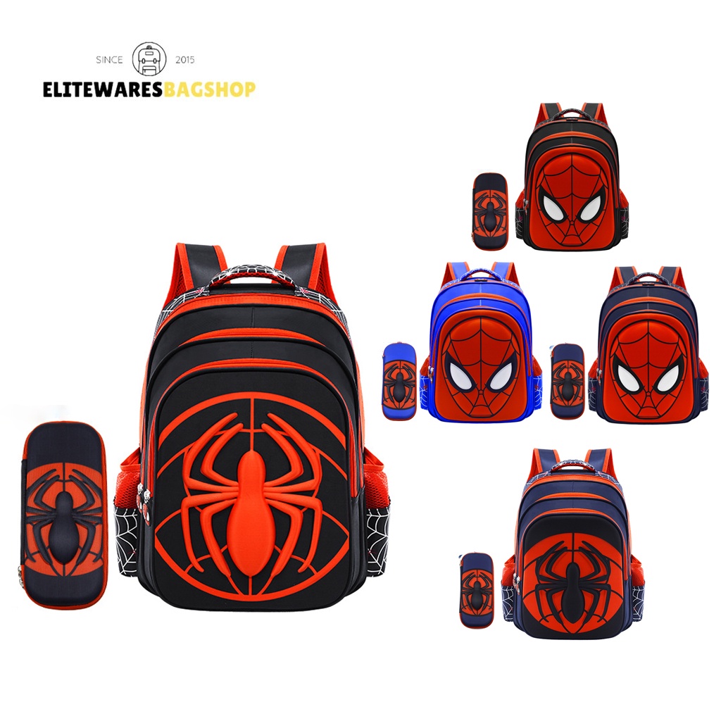 Boy and Girl Kids 2in1 Backpack School Bag Cartoon Character Bag