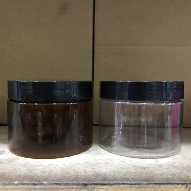 300g cream Jar Plastic Body Scrub Container Body Lotion Jar Shopee