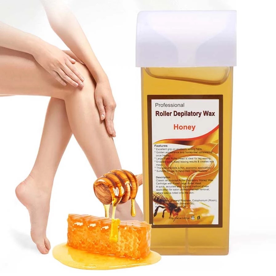 DEPILATORY ROLLER WAX (HONEY) HAIR REMOVAL WAX (100G) Shopee Philippines