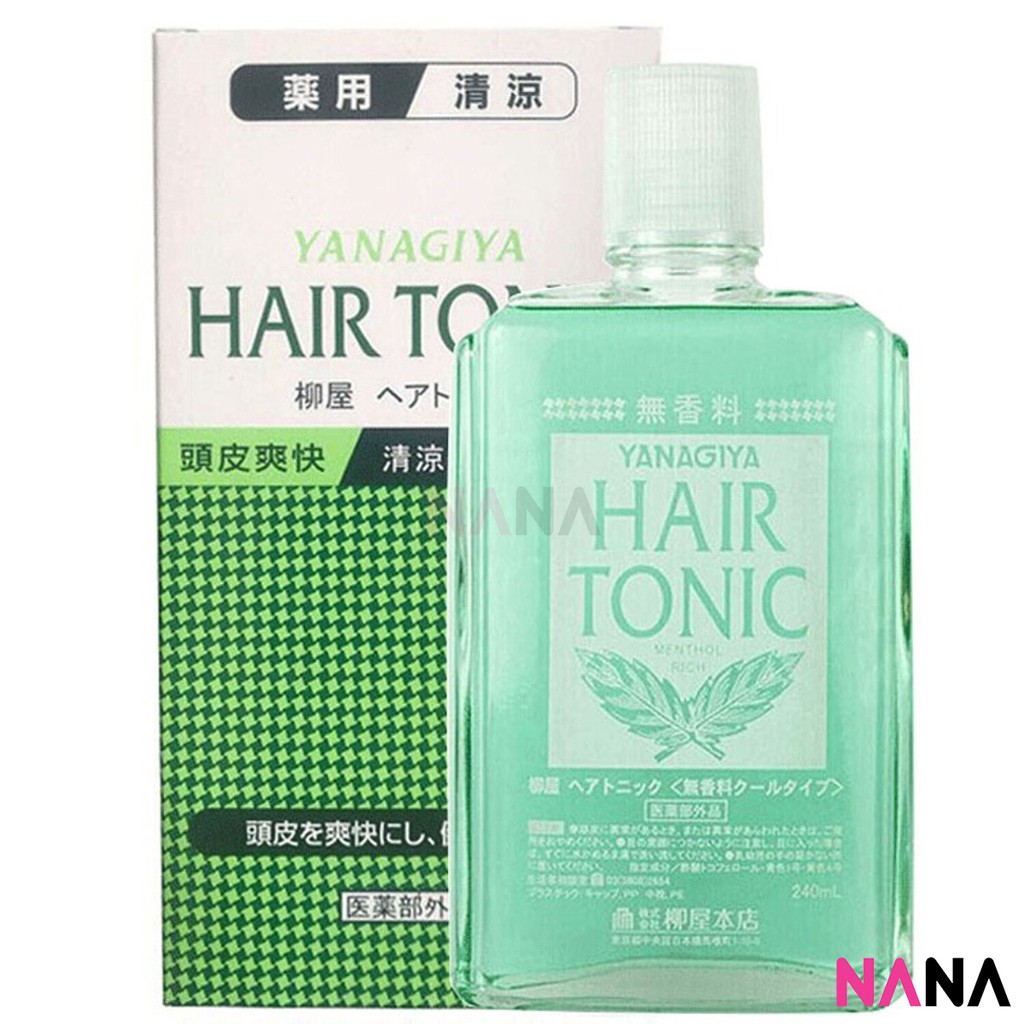 Yanagiya Hair Medicated Growth Tonic No Fragrance 240ml Shopee