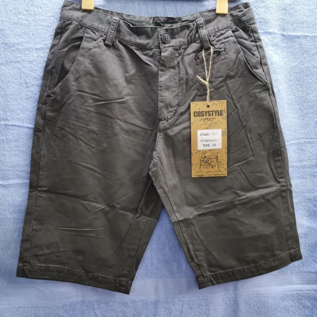 4Pockets casual Wear Cargo Shorts Cotton Makapal | Shopee Philippines