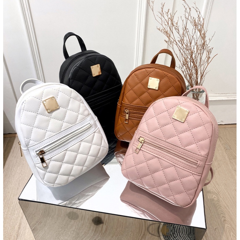 Yz Korean Sling Shoulder Fashion Embroidered Ladies Womens Backpack Bag Yazi 2966 Shopee 5377