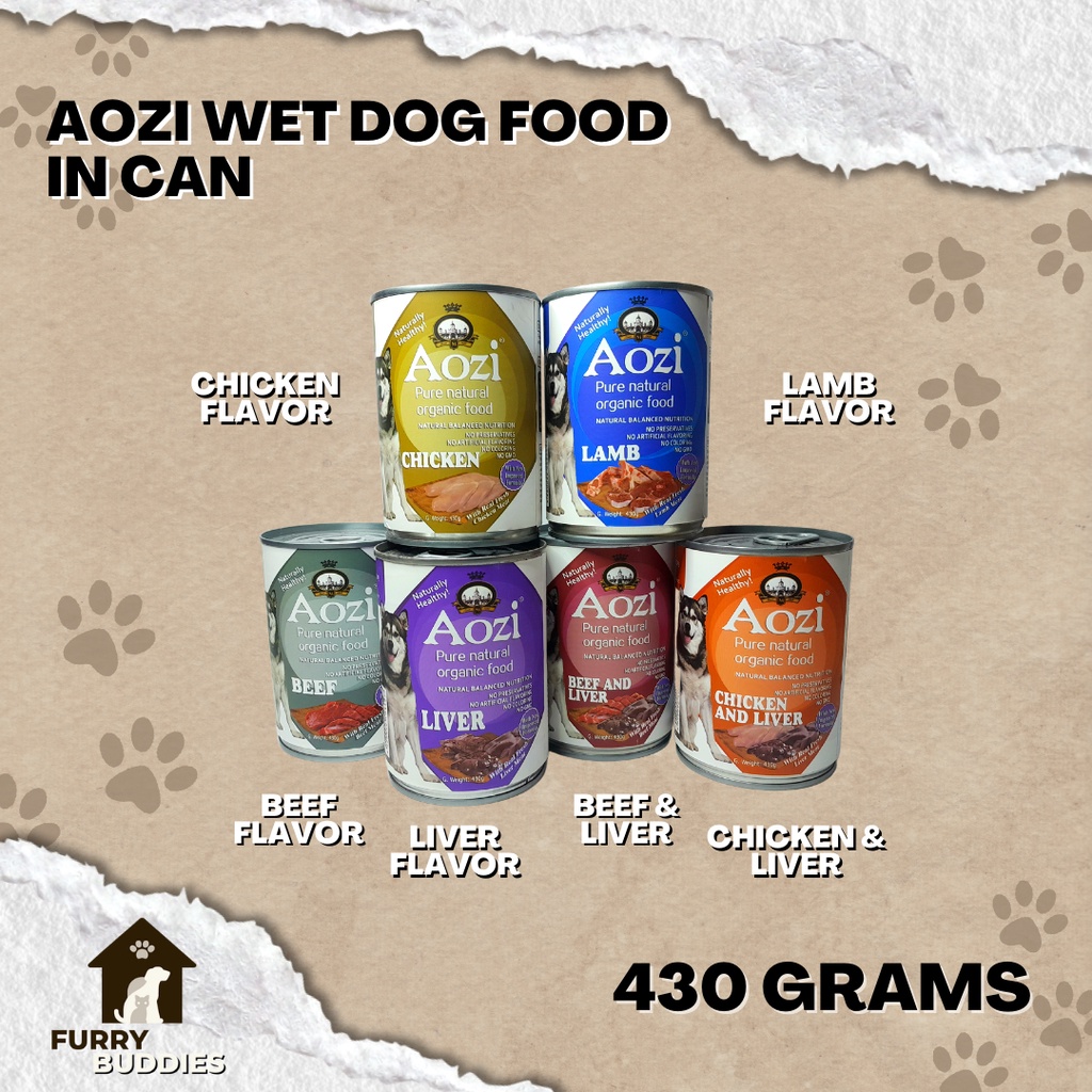 AOZI WET DOG FOOD IN CAN (430 GRAMS) Shopee Philippines