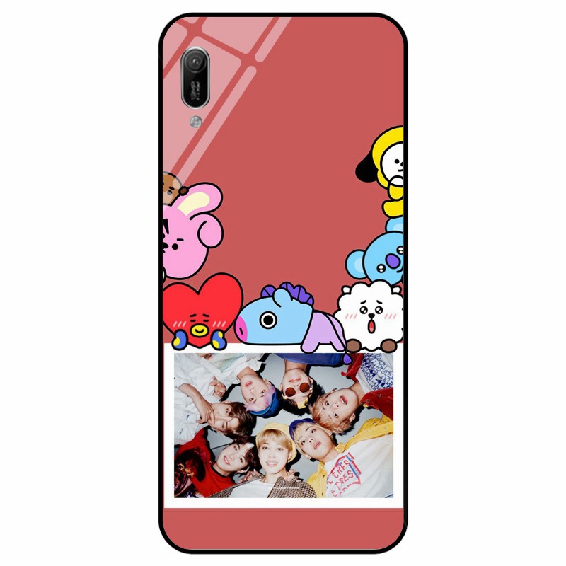 قل إنصهار اعمال بناء  For Huawei Y6 pro 2019/ Y7 pro 2019 Kpop Bantan boys BTS Tempered Glass  Shockproof Full Protection phone case casing cover | Shopee Philippines