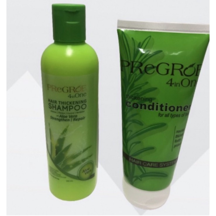 PReGroe 4in1 Hair and Scalp Treatment ( Shampoo / Conditioner