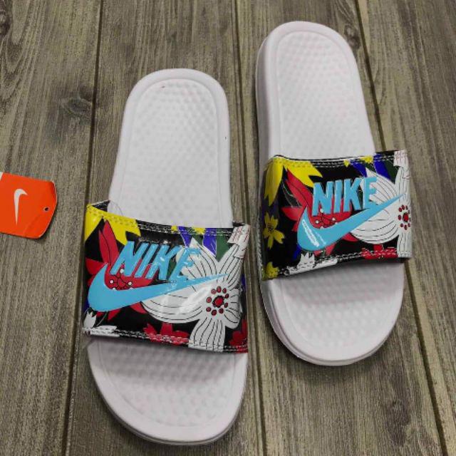 women's nike benassi jdi swoosh slide sandals