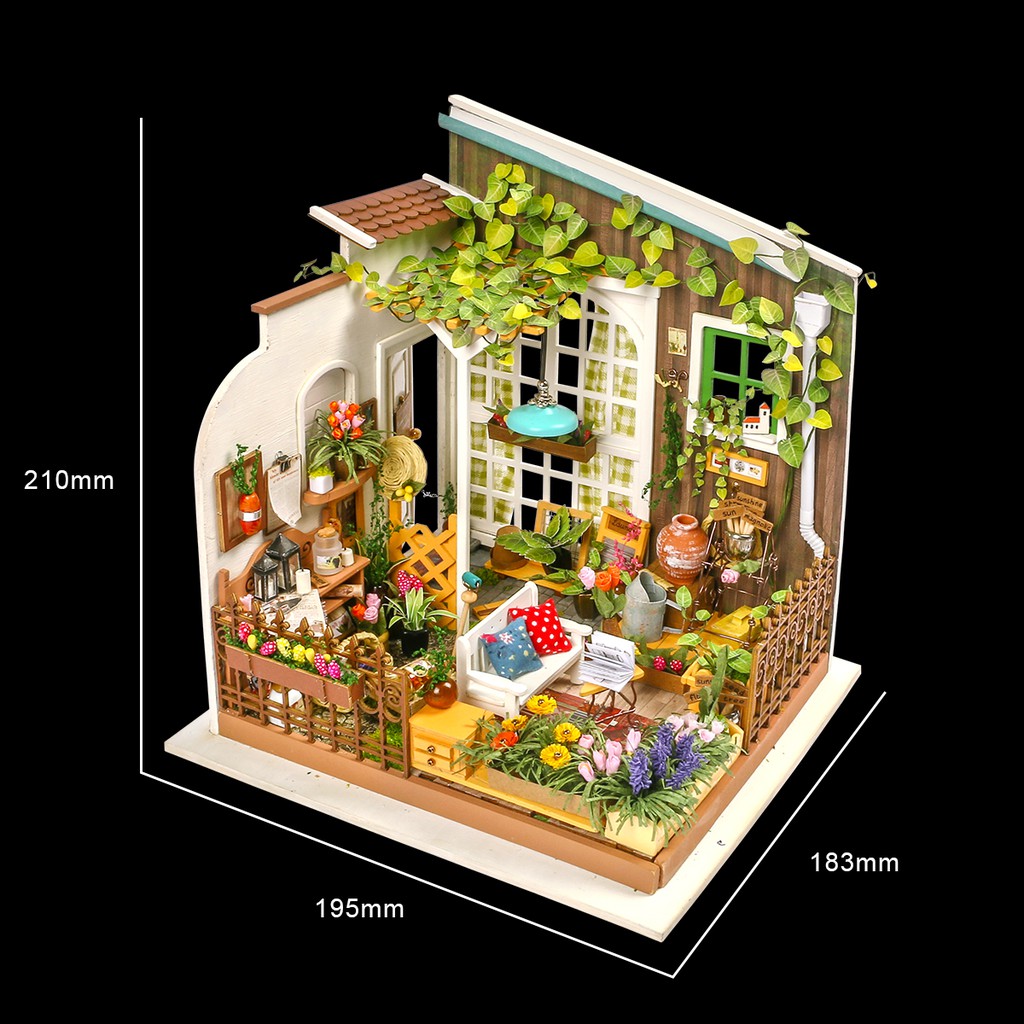 diy dollhouse garden