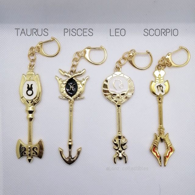 Fairy Tail Celestial Keys Keychain Shopee Philippines