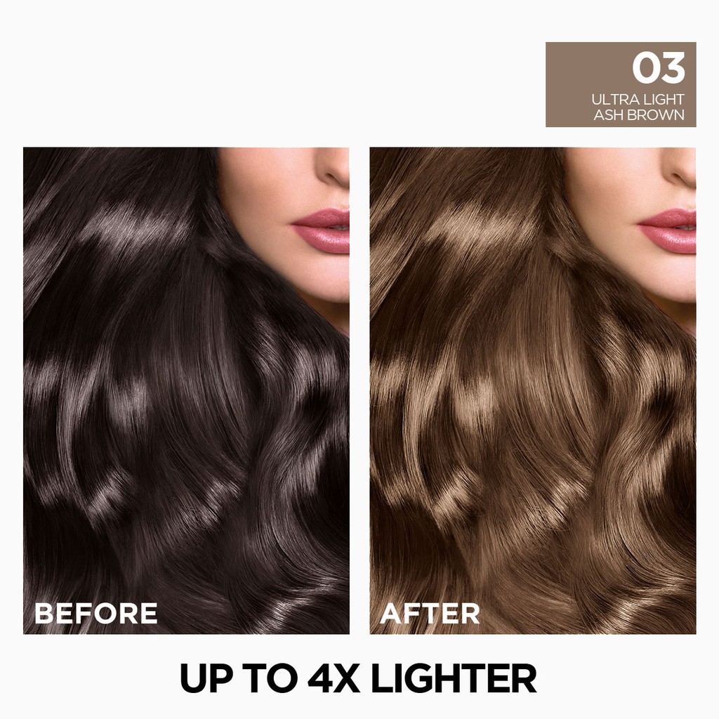 Loreal Excellence Fashion Ultra Light Ash Brown Shopee Philippines