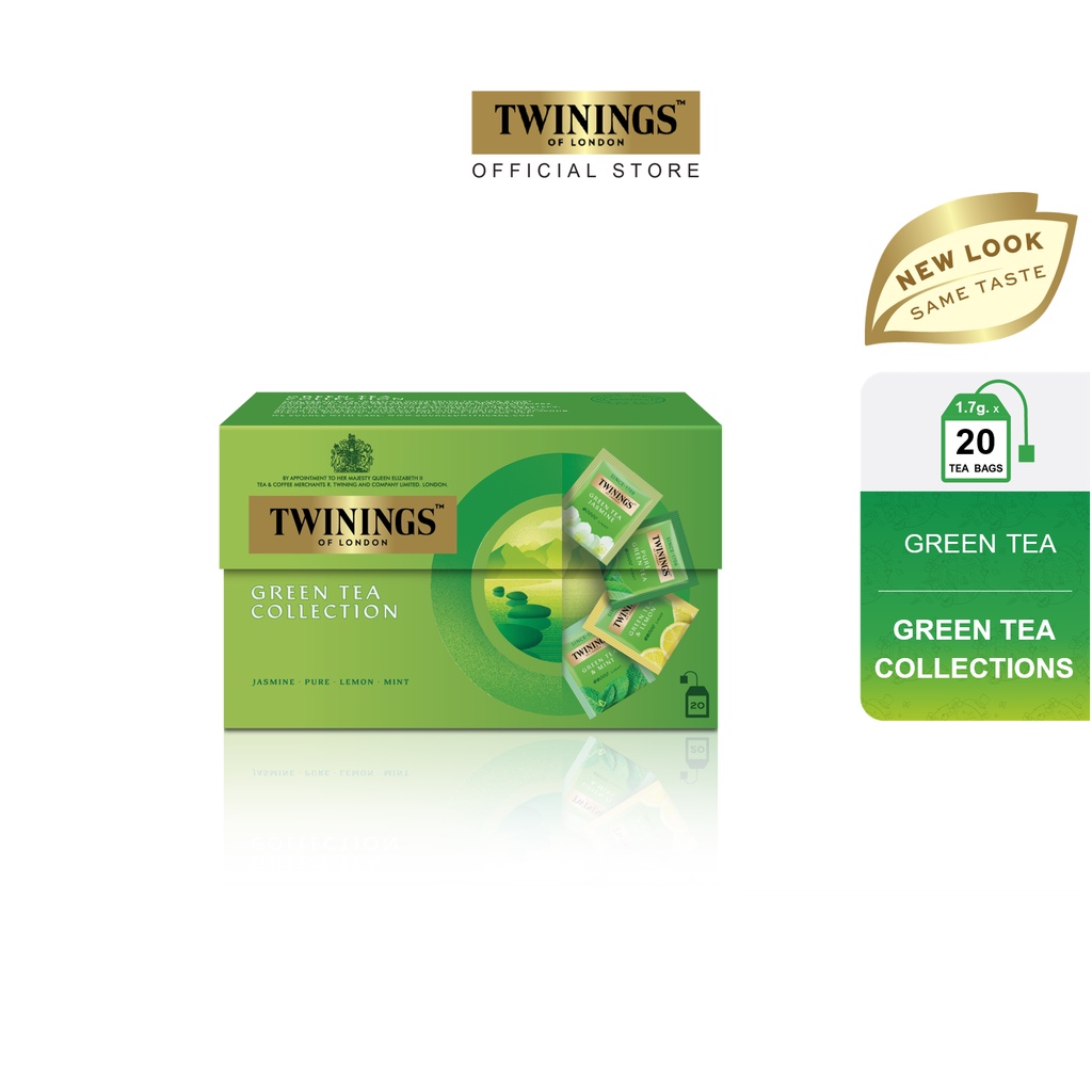 Twinings Green Tea Collection 20s co) Shopee Philippines