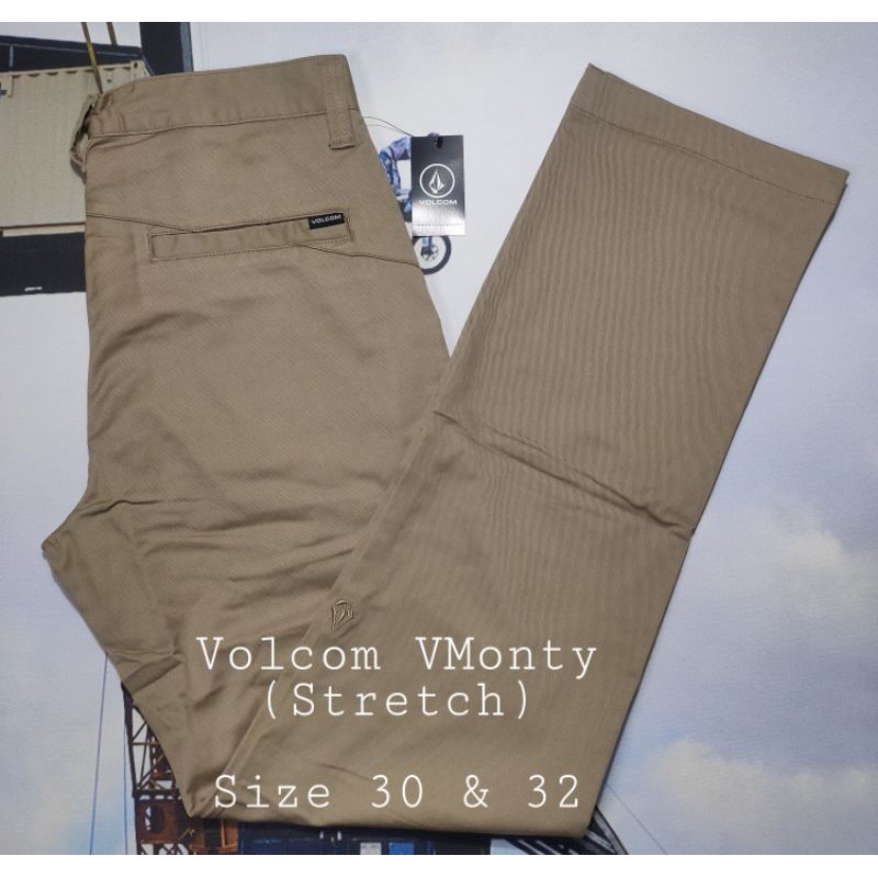 volcom vmonty stretch pant