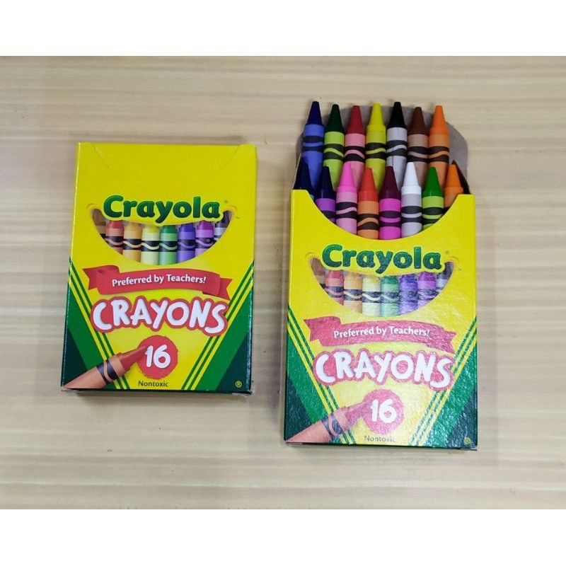 Crayola crayons 16 (16colors) Shopee Philippines