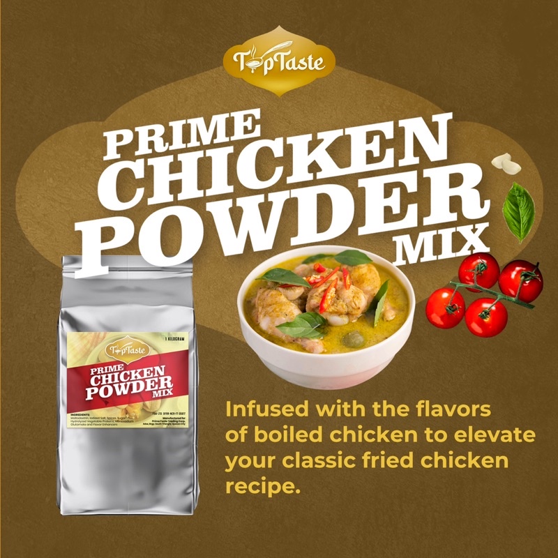 Chicken Powder Mix 1kg Top Taste Shopee Philippines