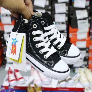 Converse high cut for Kids Sport Shoes Children Casual  size22-35 black #6