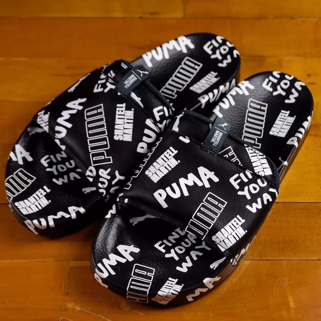 puma x shantell martin slides