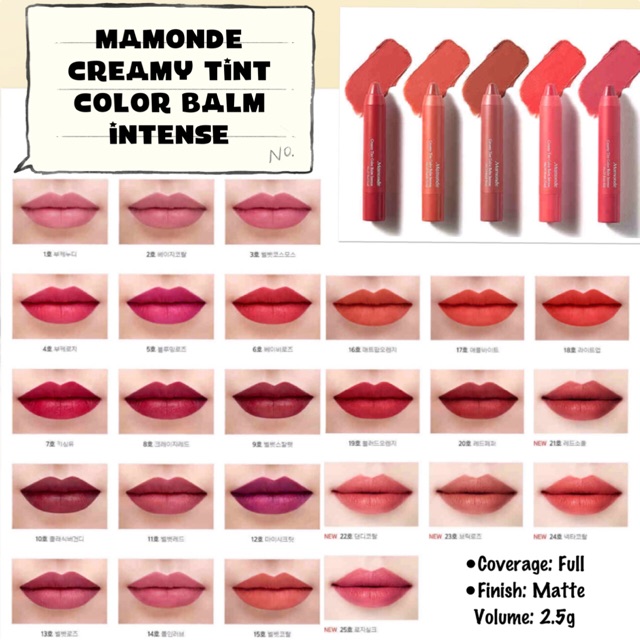 Image result for mamonde creamy tint color balm intense