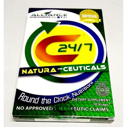 NATURA-CEUTICALS C24/7 10 CAPSULE AIM GLOBAL | Shopee Philippines