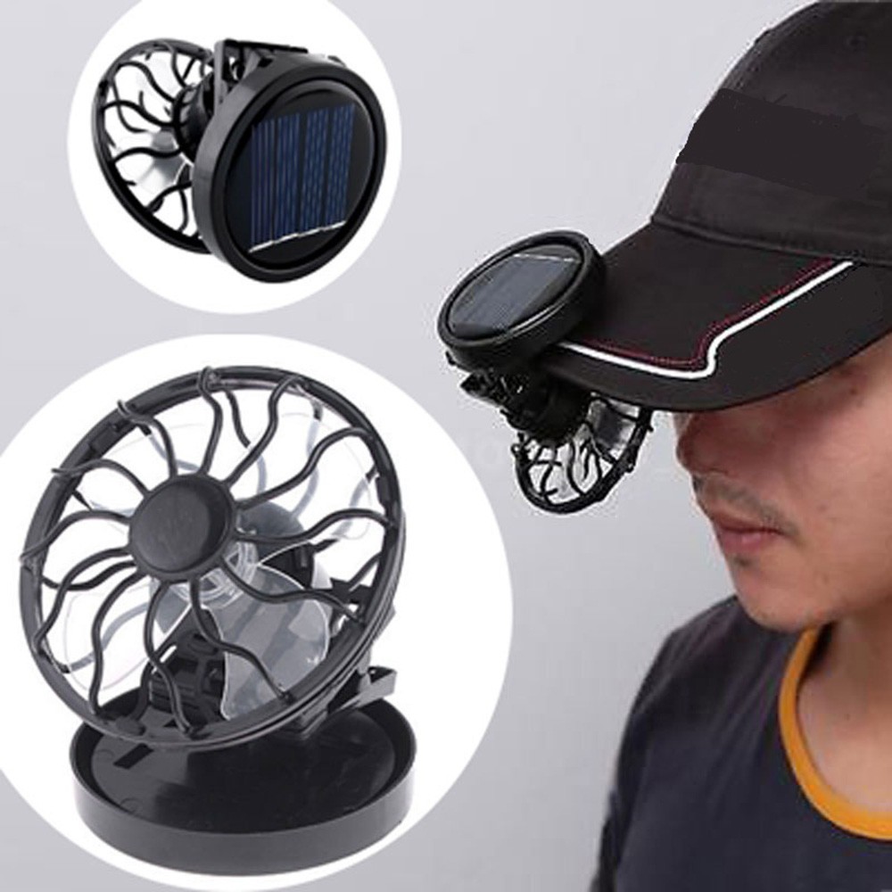 cap with fan