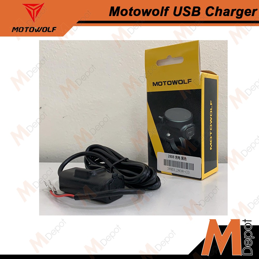 motowolf usb charger