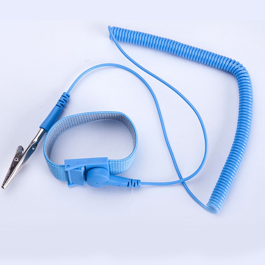 Anti Static Wrist Strap Grounding Electricity Discharge ESD Shopee