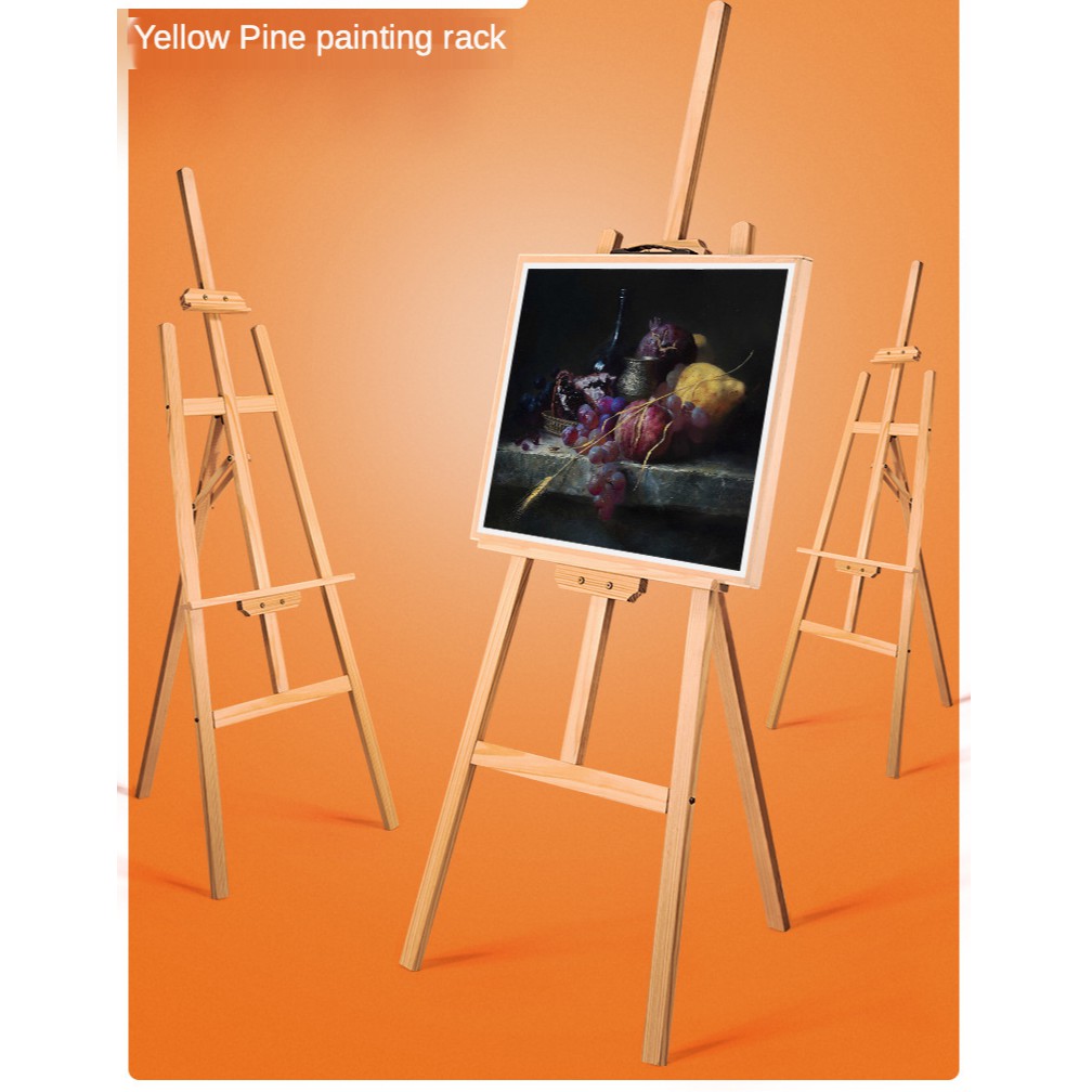 COD 1.5 Meters HOKKA Easel Wooden Painting/Display Stand Art Supplies Sketch Wooden Frame