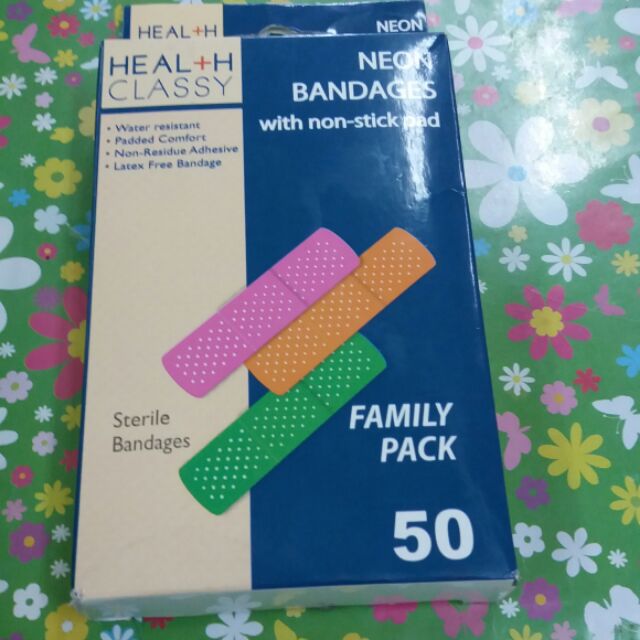 neon adhesive bandages