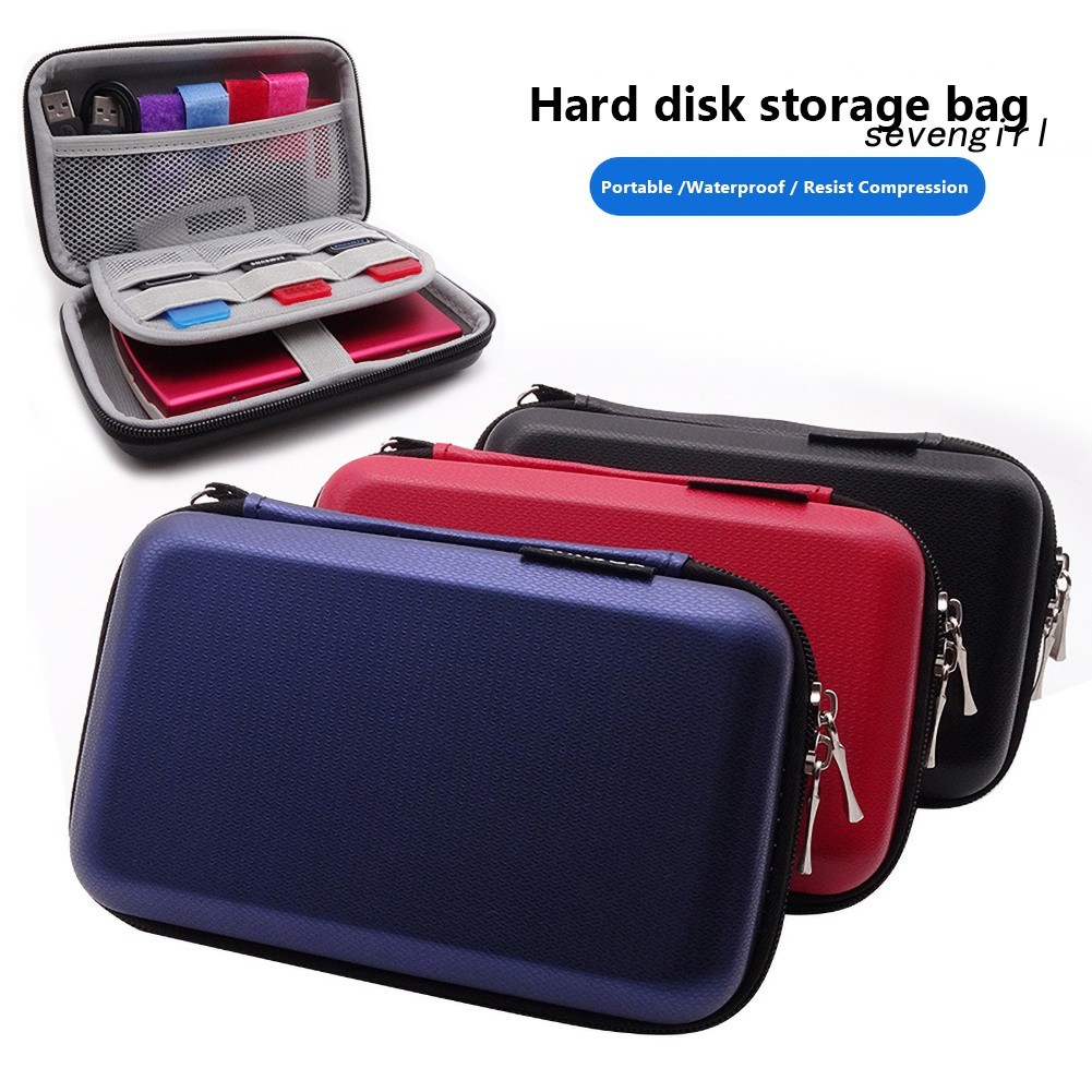 [SG]2.5Inch Hard Disk Drive Protective Case Power Bank USB Cable ...