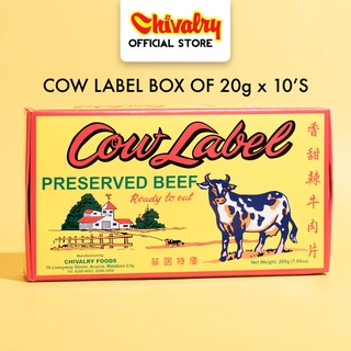 Cow Label Preserved Beef Box 20g x 10's